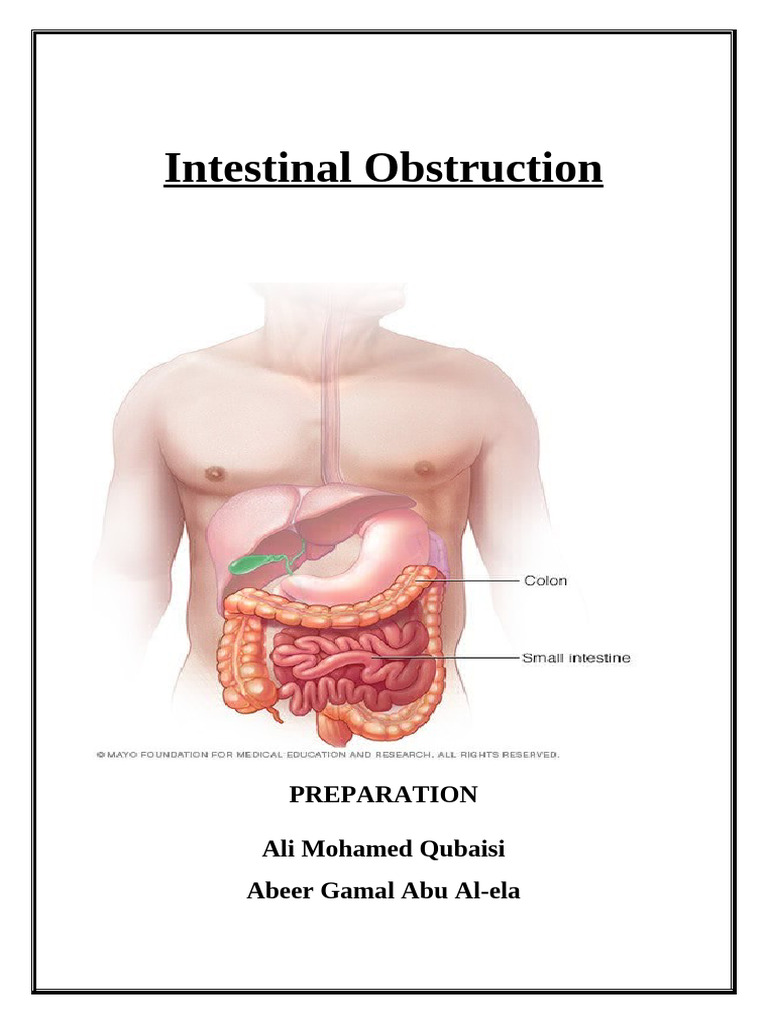 Female Bowel Obstruction Overview | PDF | Surgery | Ct Scan