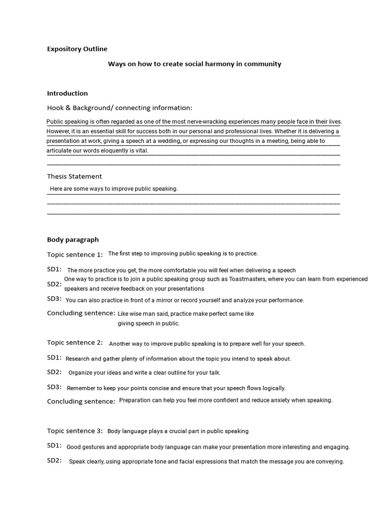 Improve Public Speaking Skills Tips | PDF | Public Speaking | Body Language