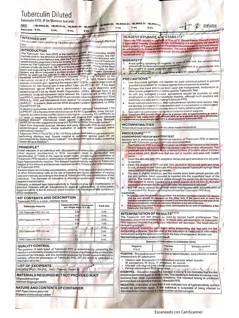 PPD Inserto | PDF