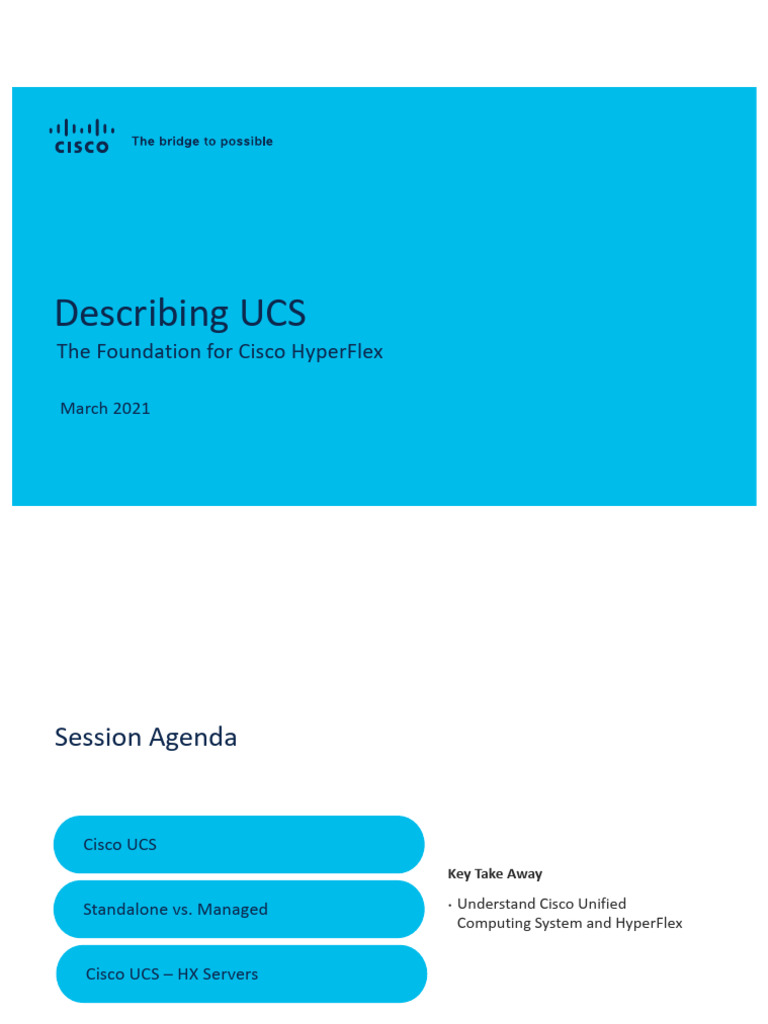 M02 Describing UCS Foundation | PDF | Solid State Drive | Hard Disk Drive