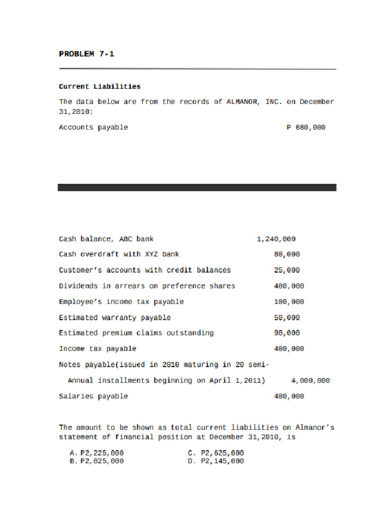 Audit of Liabilities | PDF