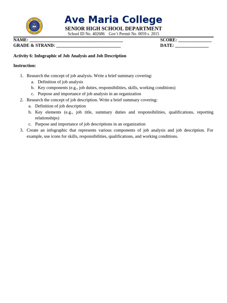 Activity 6 | PDF