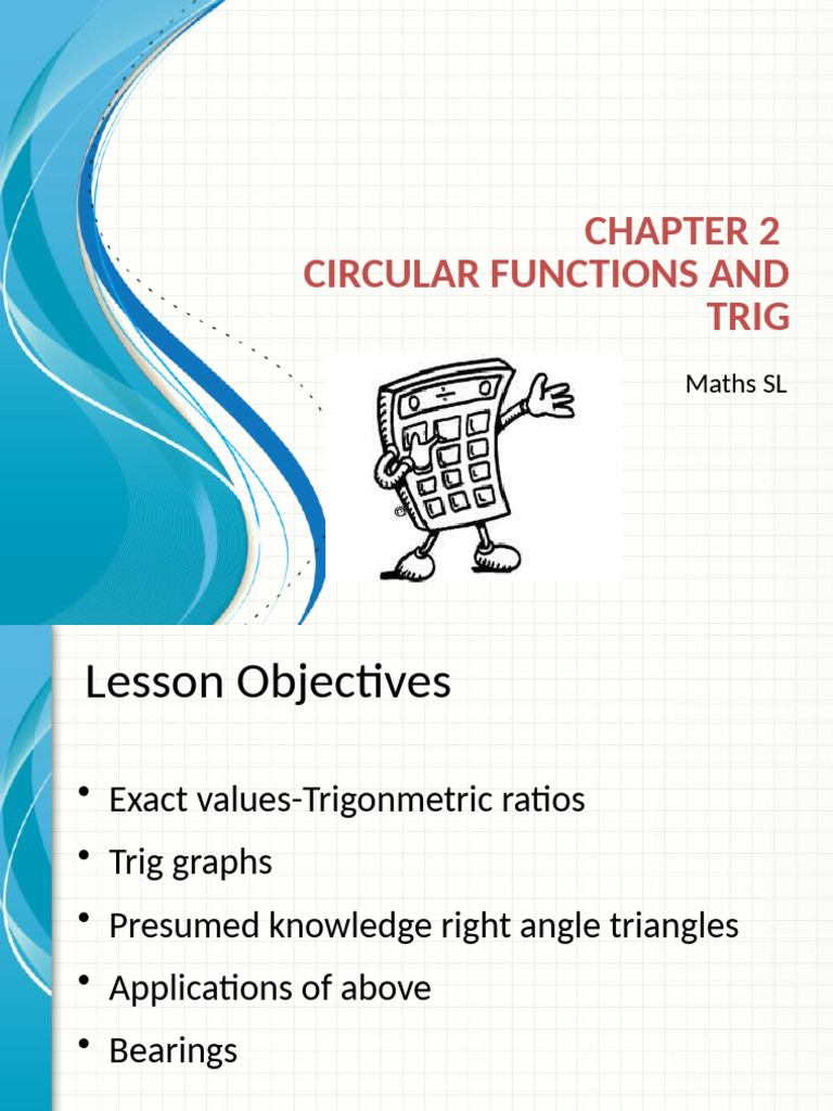 Trigonometric Functions and Applications | PDF | Trigonometric ...