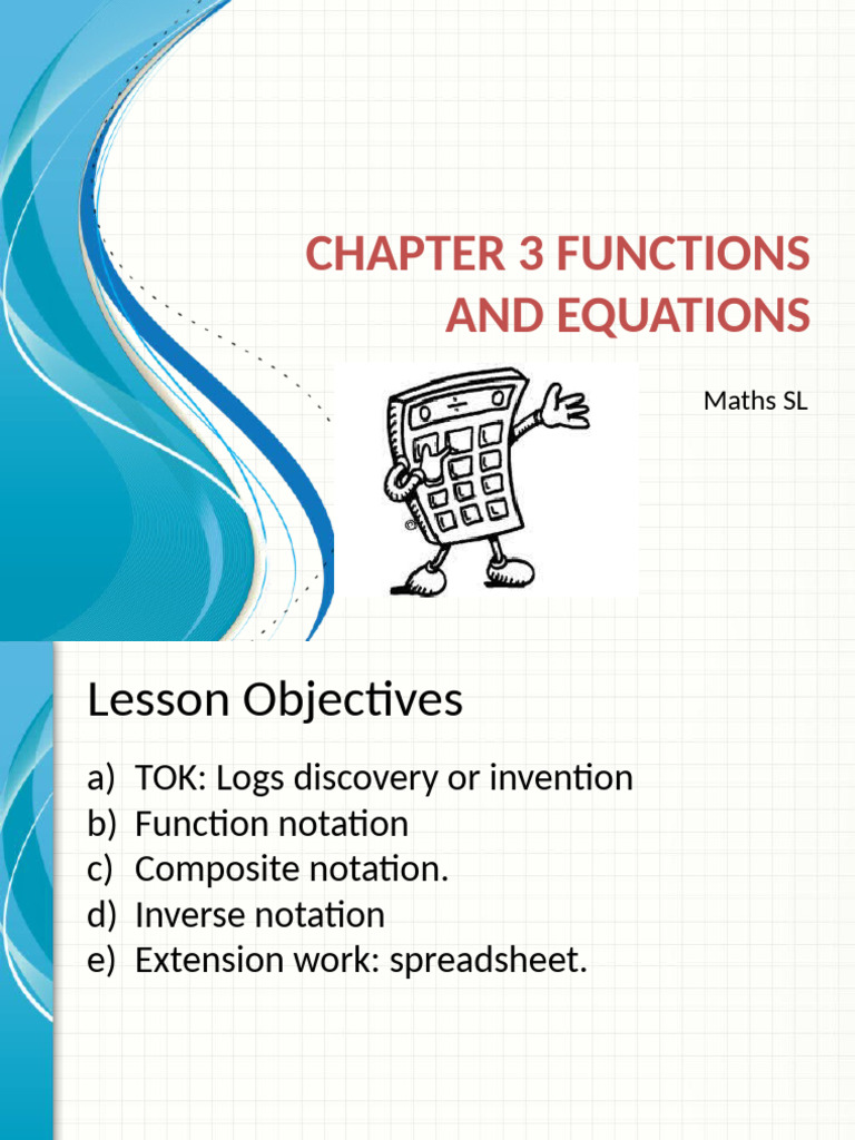 C03 Functions & Equations - Function and Equations | PDF