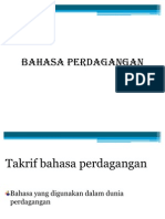 Bahasa Perdagangan