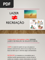 Tipos de Lazer e Suas Definições | PDF | Lazer