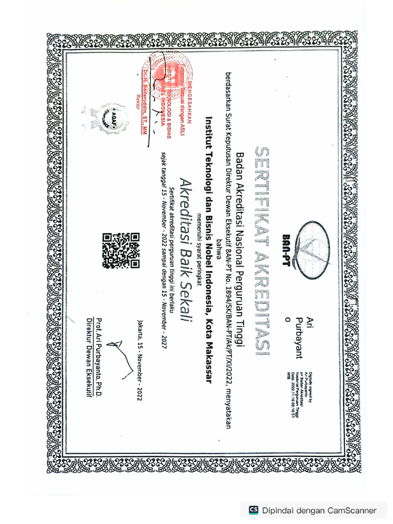 Akreditasi Kampus Pdf