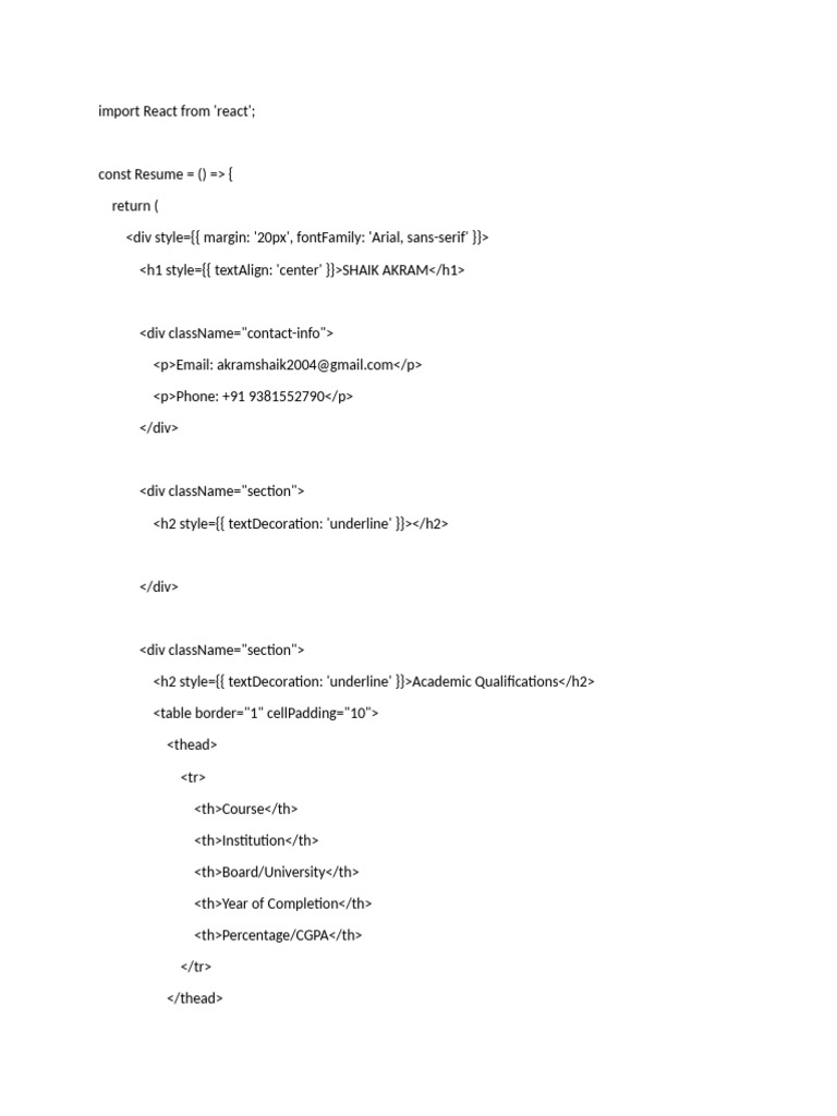 Import React From | PDF | Educational Stages