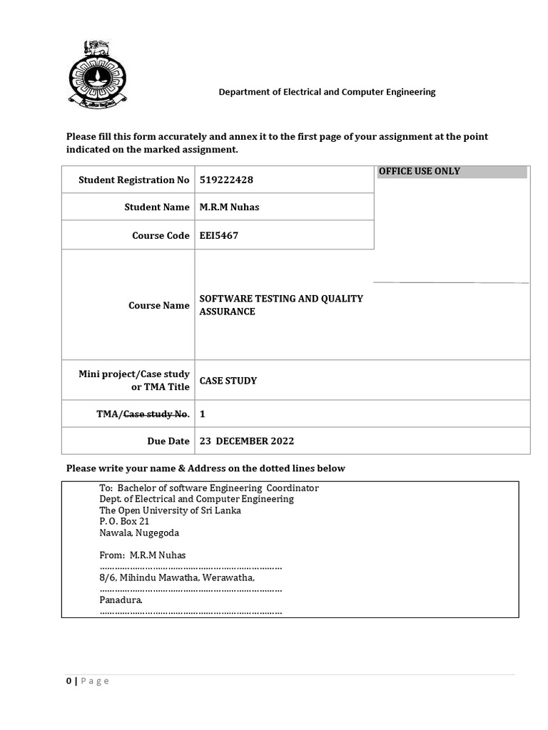 Agile Software Testing Case Study | PDF | Scrum (Software Development ...