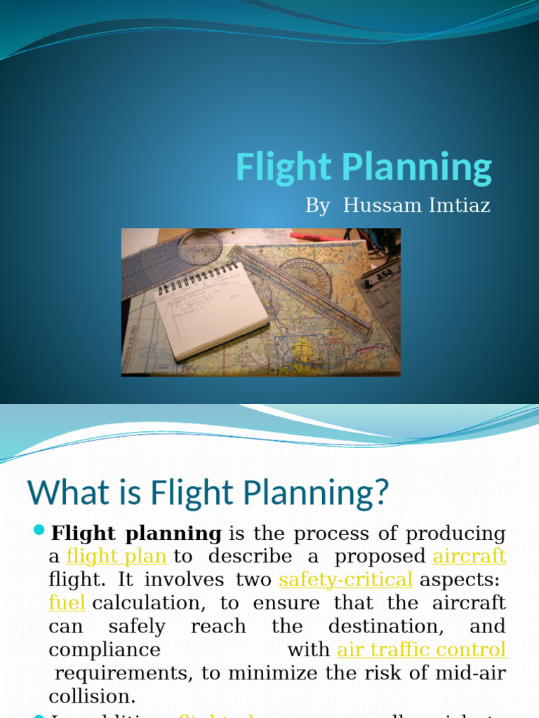 Flight Planning | PDF | Aviation | Aeronautics