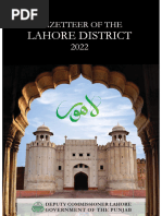 Lahore Gazzitier 2022 | PDF | Lahore