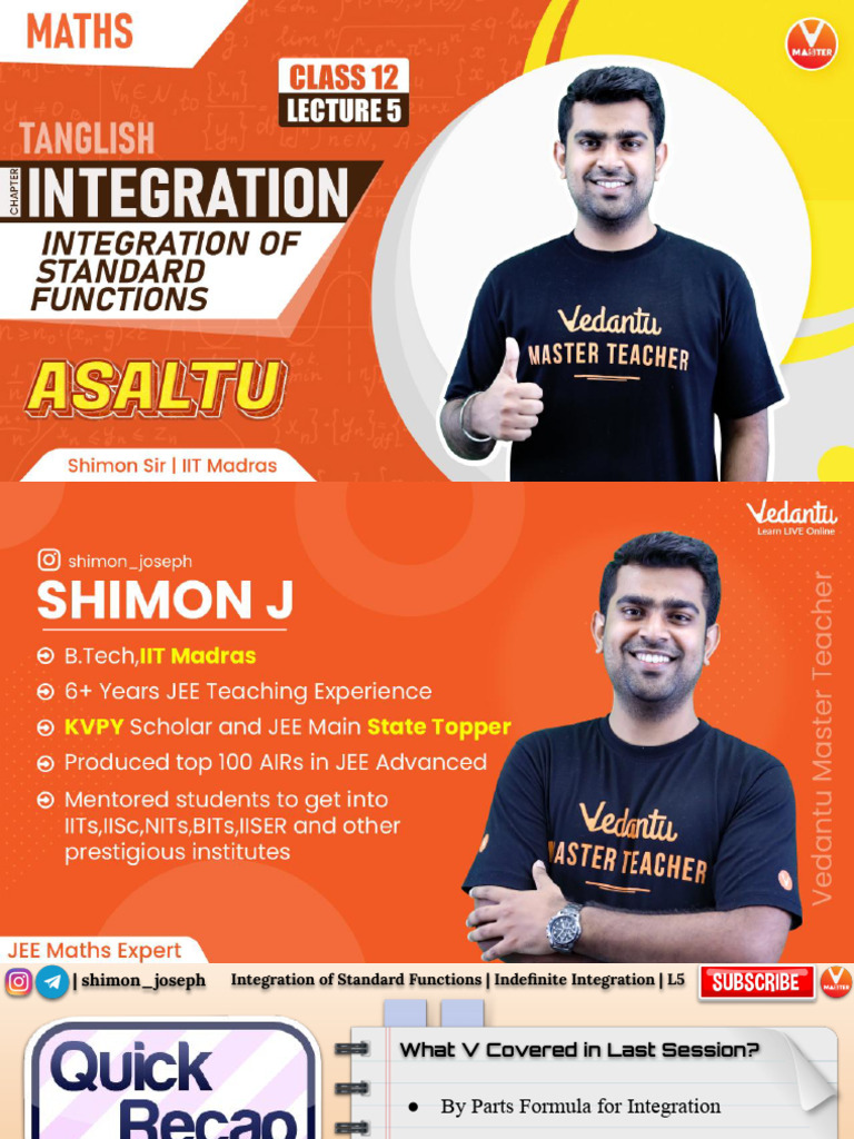 Integration+of+Standard+Functions+_+Indefinite+Integration+_+L5 (1 ...