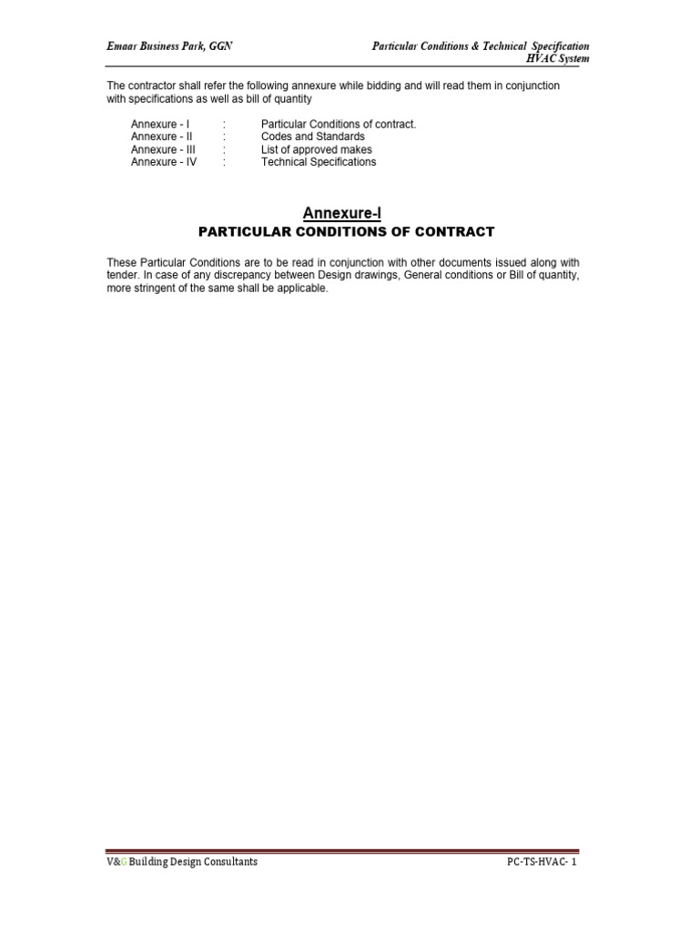 Volume 4A - HVAC Technical Specs | PDF | Pipe (Fluid Conveyance ...