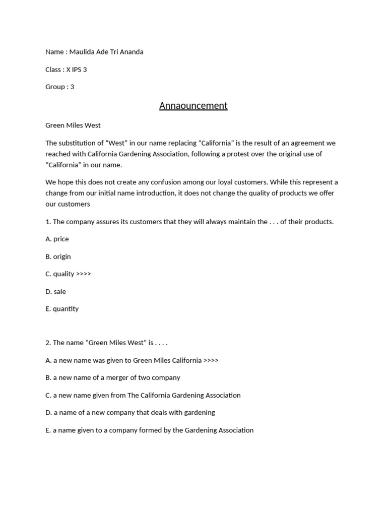 School Announcements and Events Guide | PDF