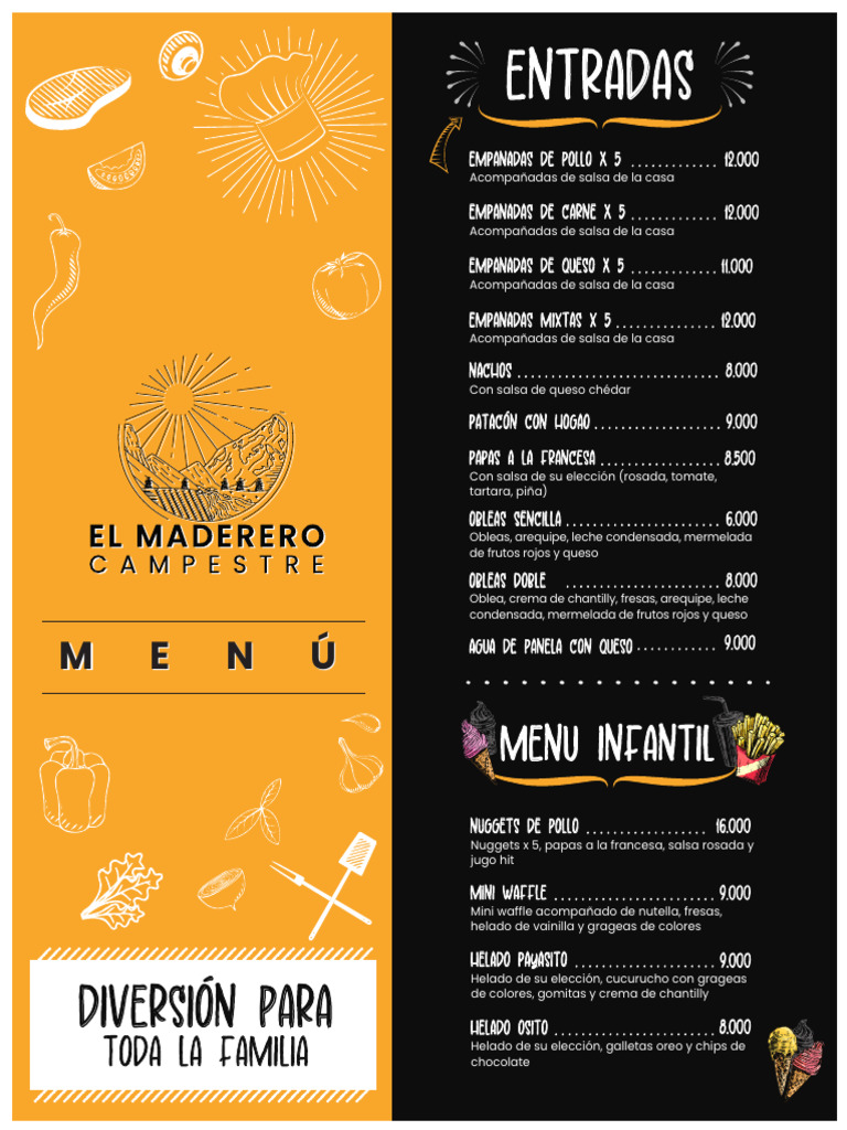 Menu Nuevo Compressed | PDF | Pancho | Cocina occidental