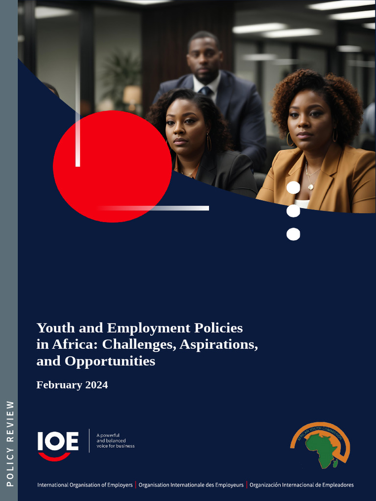 FINAL Youth and Employment in Africa v4 | PDF | Unemployment | Employment