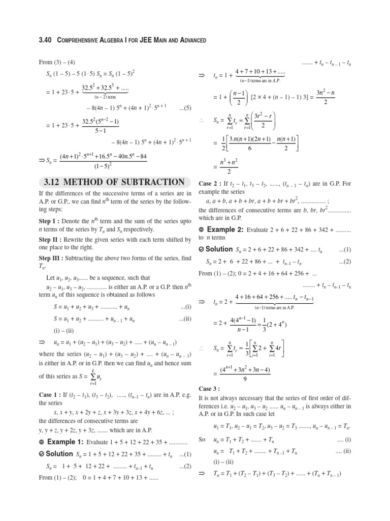 Telescoping Series and Sequences Guide | PDF | Algebra | Mathematics