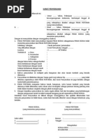 Surat Serah Terima Sertifikat Hak Milik