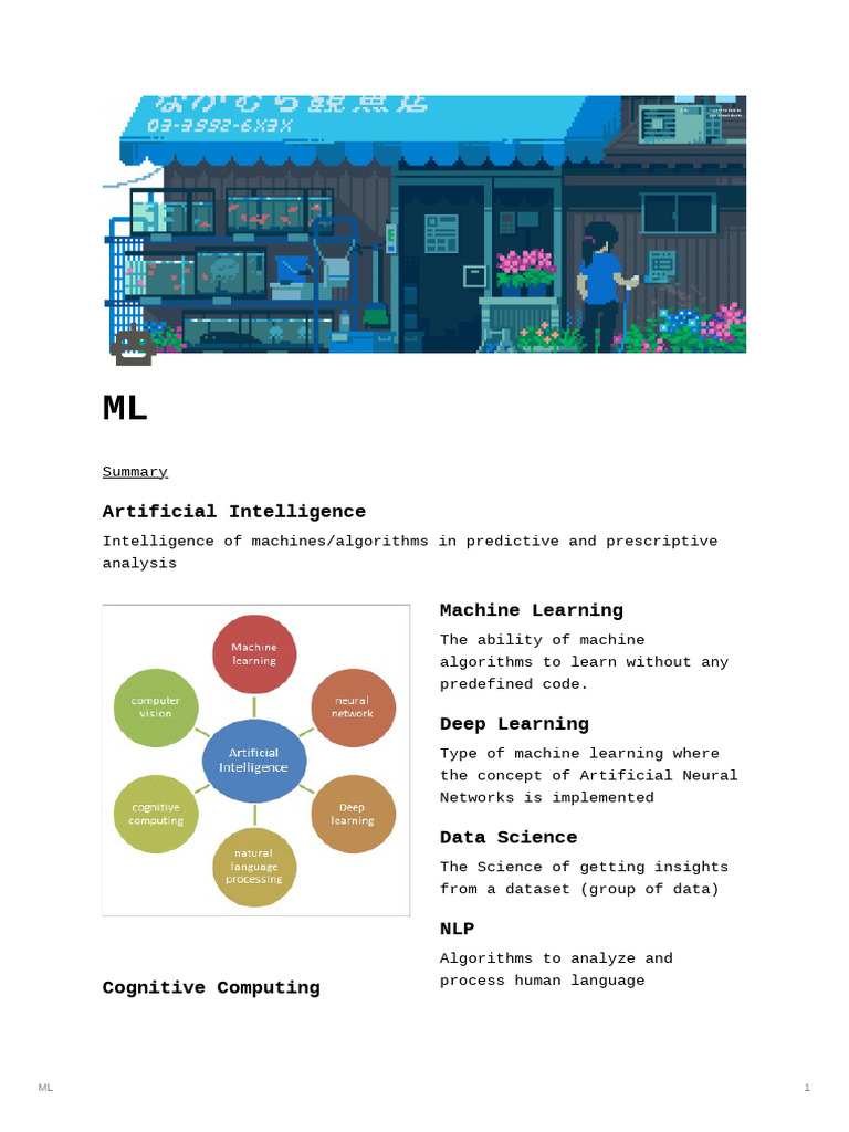 ML Fundamentals by Bitspace | PDF | Machine Learning | Artificial ...
