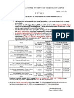 Undergraduate Fee July 2011 Cash 1