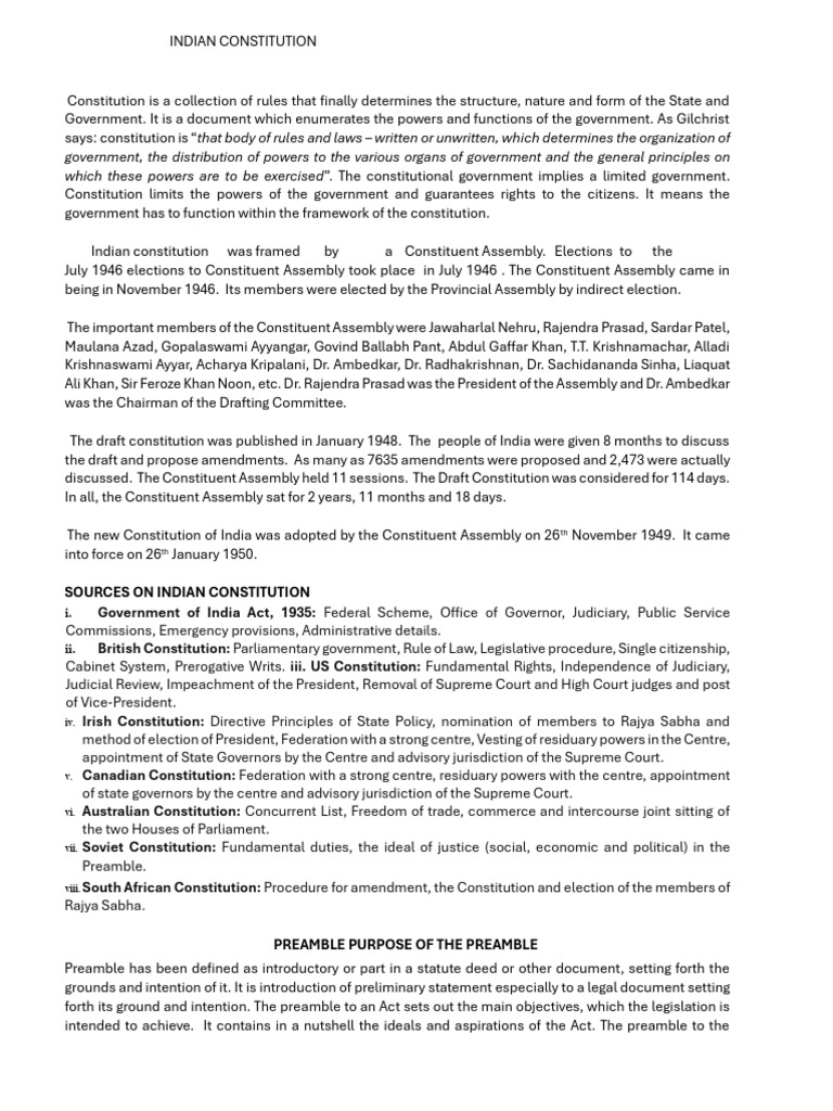 Constitution of India | PDF | Government Of India | Habeas Corpus