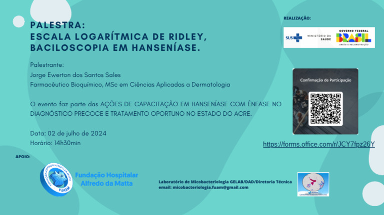 Escala Logarítmica de Ridley em Hanseníase | PDF | Autoajuda | Bem-estar