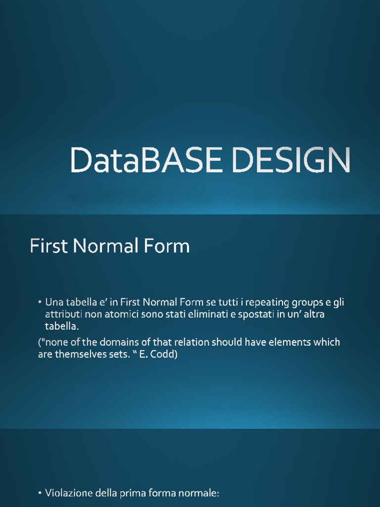Normalization | PDF
