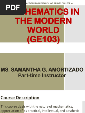 PPT-MATHEMATICS-IN-THE-MODERN-WORLD