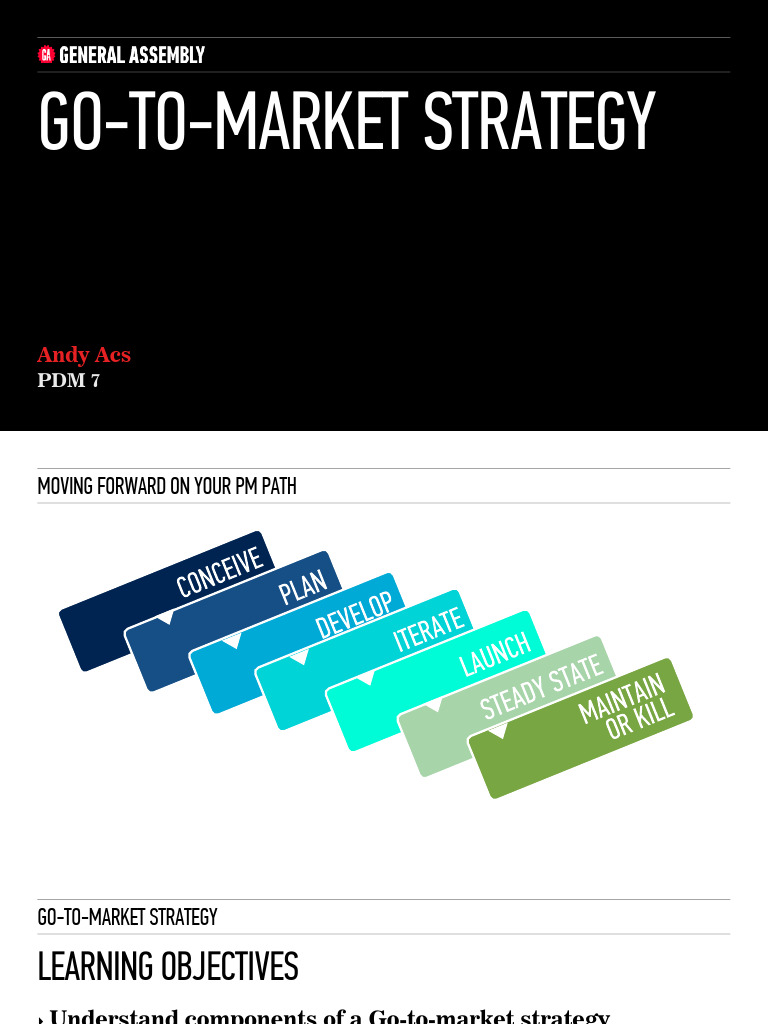 Class 17 - Go To Market Strategy | PDF | Marketing | Affiliate Marketing