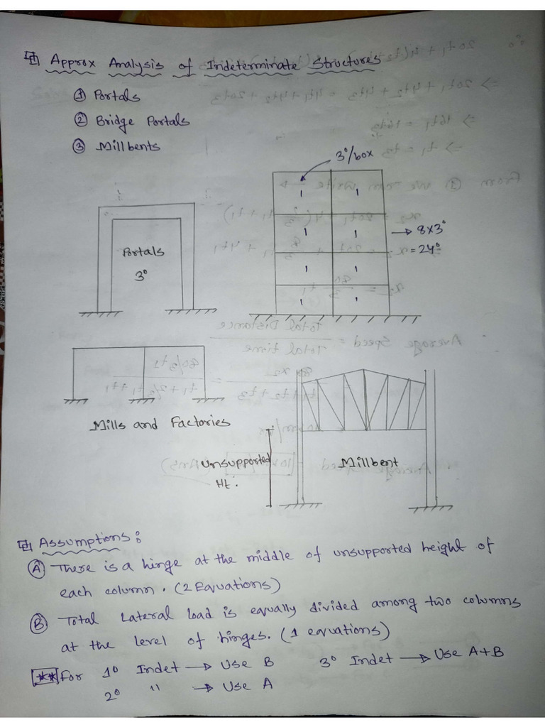 Lecture 2 Portal Frame Pdf