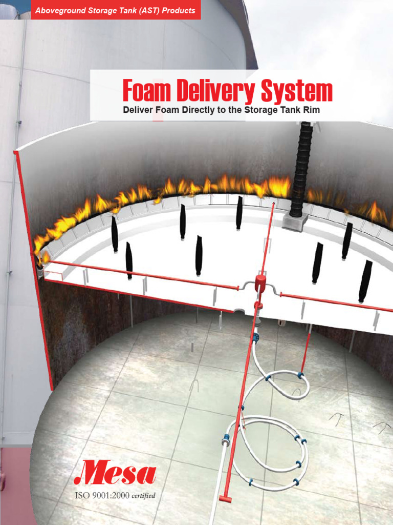 Tank Roof Foam Dams-Mesa-FDS-09 | PDF | Pipe (Fluid Conveyance) | Pump