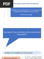 Telangana LMS App User Guide | PDF | Teachers | Computing