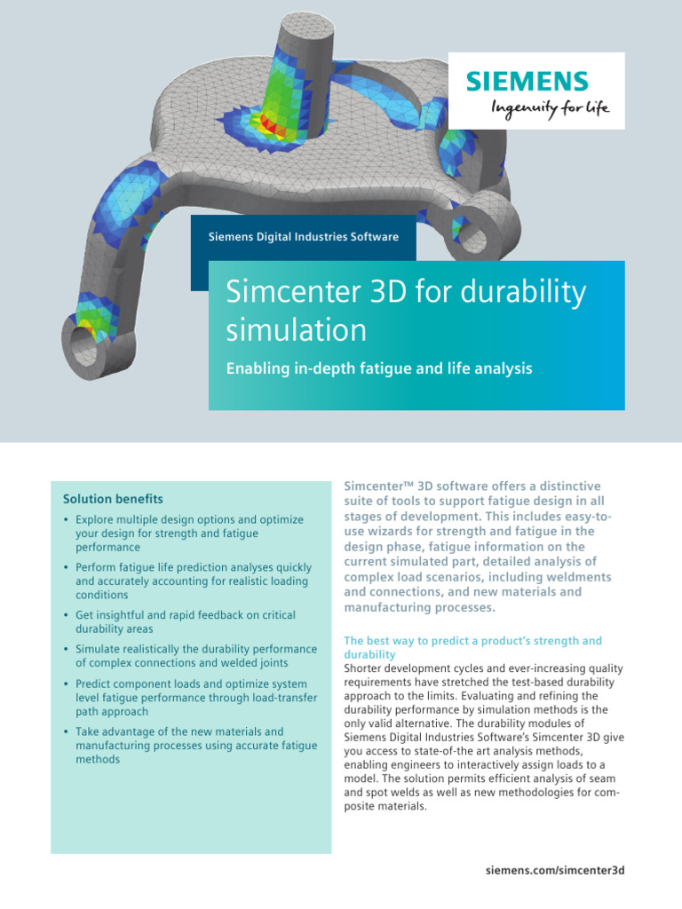 Durability SG | PDF | Fatigue (Material) | Simulation
