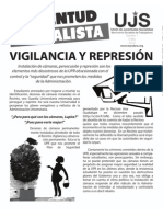 Vigilancia y represión, Boletín #1, Enero 2012