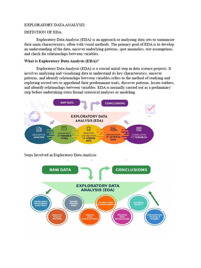 Exploratory Data Analysis Guide | PDF | Logistic Regression ...