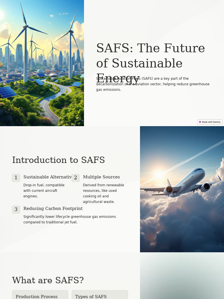 Sustainable Aviation Fuels: Future Impact | PDF | Renewable Energy ...