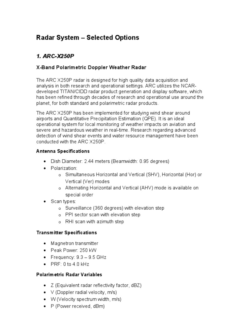 Radar Systems PDF Radar Transmitter