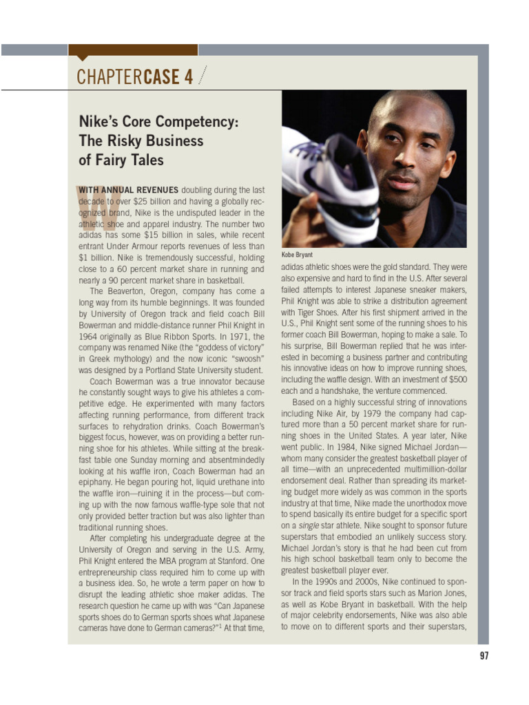 Nike's Competitive Edge and Risks | PDF | Nike