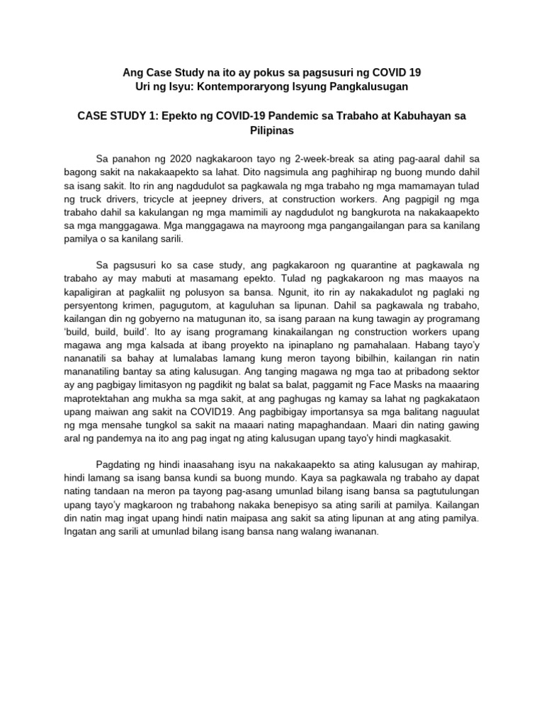 Case Study 1 Ap | PDF