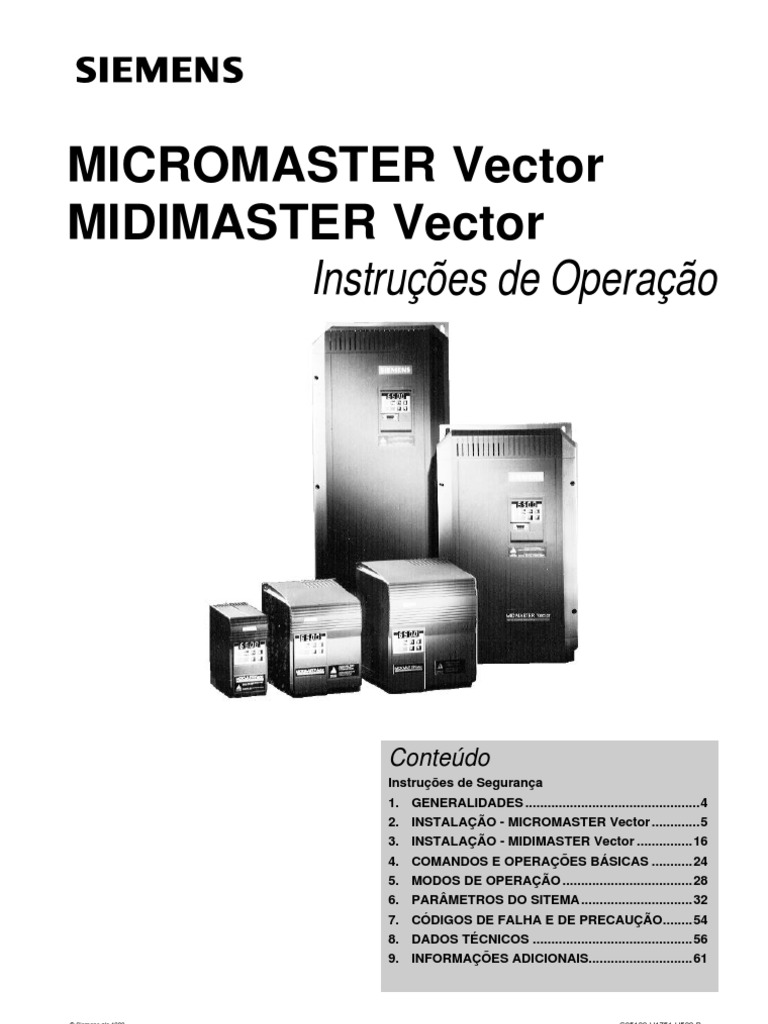 Micromaster Vetor | PDF