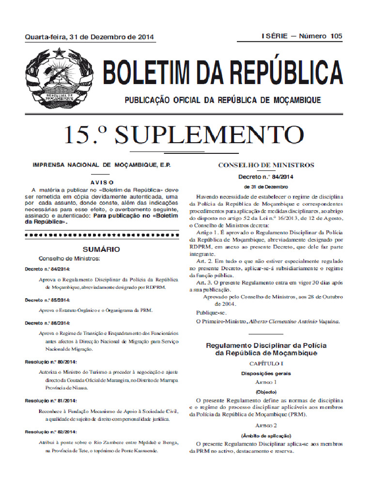 Disciplinar Da PRM 23 | PDF