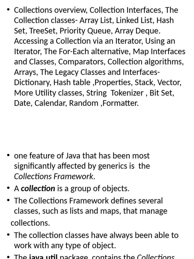 Collection Framework 1 | PDF | Queue (Abstract Data Type) | Class ...