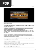 SOLAS Chapter II-2: Fire Safety Standards | PDF | Fire Safety ...