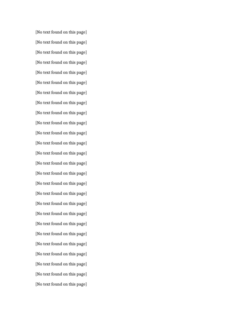 Empty Document Overview | PDF