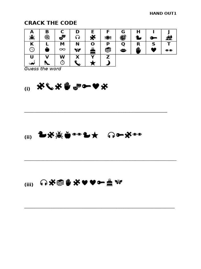 Crack the code 2 pdf