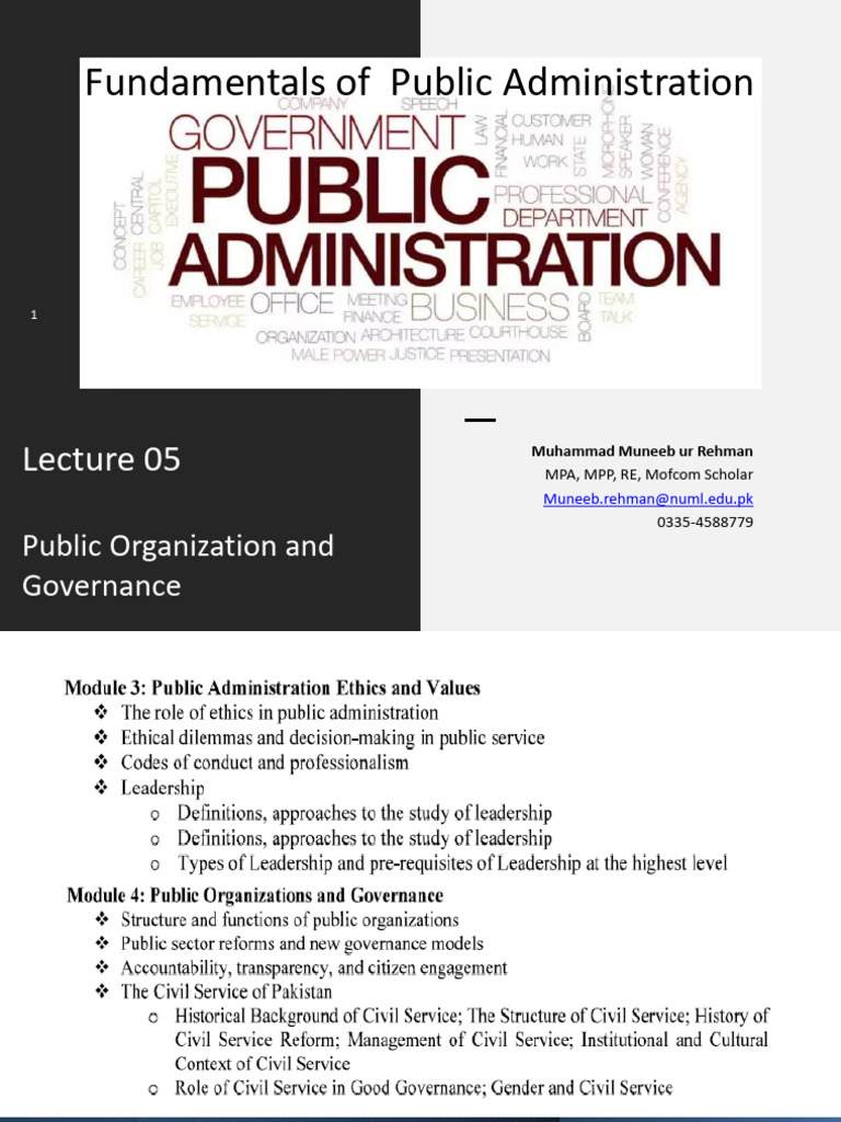 Public Administration in A Society | PDF | Good Governance | Governance