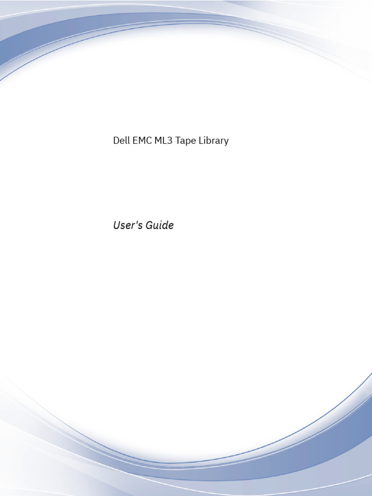 Ml3 Tape Library | PDF | Computing