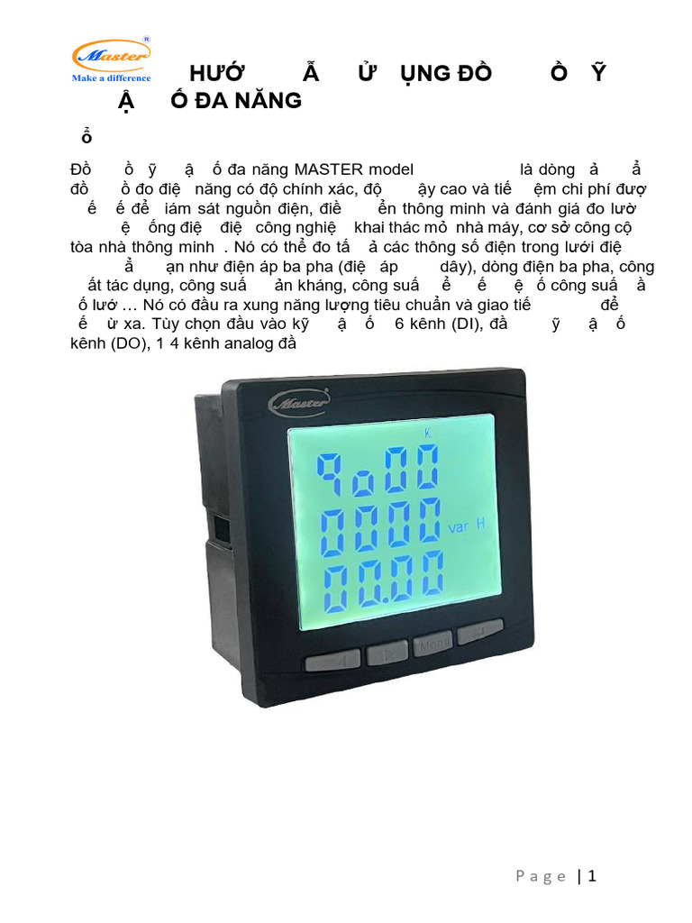 Huong Dan Cai Dat MT-DP96MF - V.04 | PDF