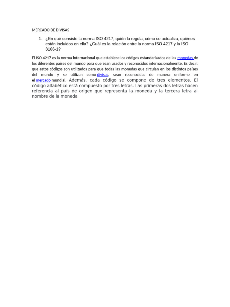 Guía de Códigos de Monedas ISO 4217 | PDF