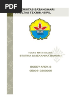 Download Statika Mekanika Bahan 1 by Bobdy Ardy Sipangkar SN78717463 doc pdf